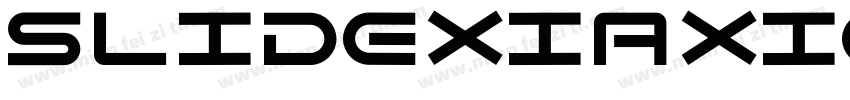 slidexiaxiong regular字体转换